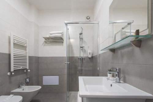 Koupelna v ubytování I GELSI B&B