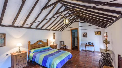 Postel nebo postele na pokoji v ubytování Casa del Tigre Gaucín by Ruralidays