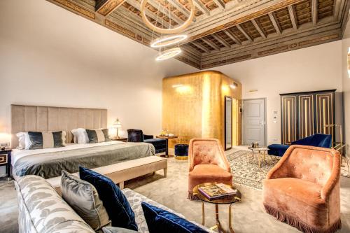 Posezení v ubytování Martius Private Suites Hotel