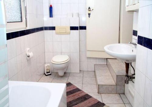 Koupelna v ubytování App-O2-2-4-Personen-23km-bis-Frankfurt-Nord