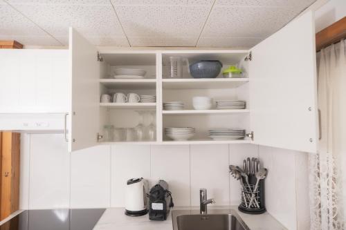 Una cocina o cocineta en Haus Slalom