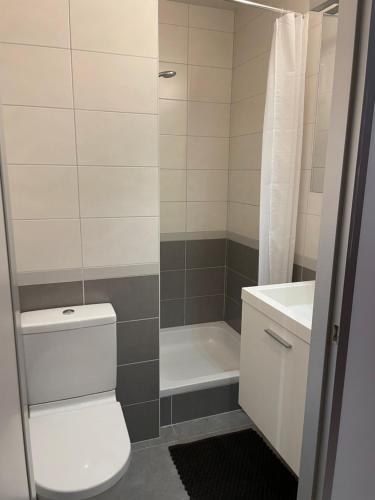 Ένα μπάνιο στο Studio zeezicht Nieuwpoort