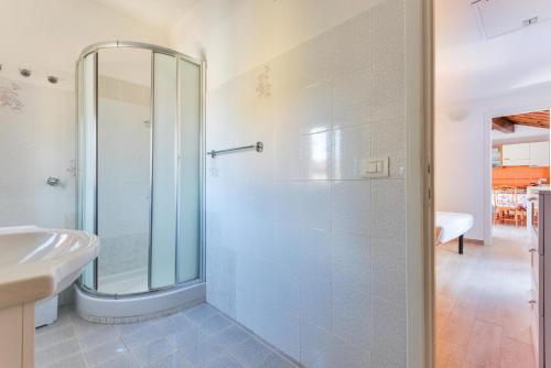 Kylpyhuone majoituspaikassa Casa Arancio