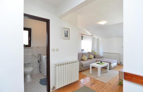 Koupelna v ubytování Apartments Drago 589