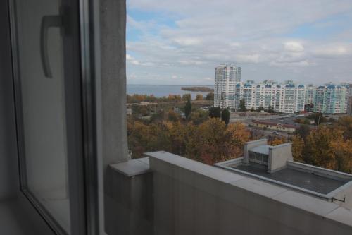 Μπαλκόνι ή βεράντα στο Dnipro Hotel