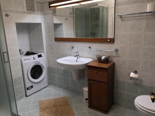A bathroom at Casa Maestri