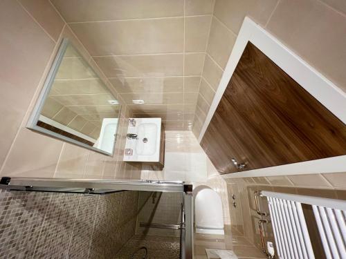 Kúpeľňa v ubytovaní Vila Zrina - Apartmani