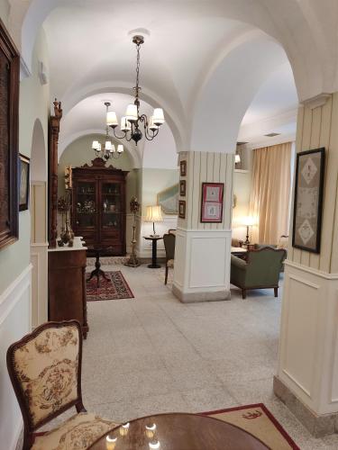 Гостиная зона в Hotel Iberia Plaza Mayor