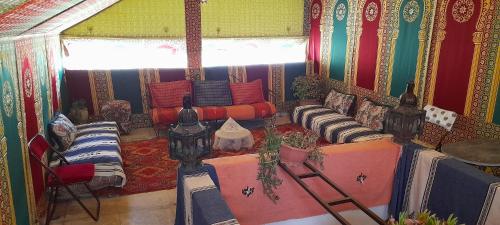 Un lugar para sentarse en Riad Dar Lemdrssa