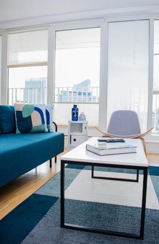 Posezení v ubytování R213 Residences Botanique