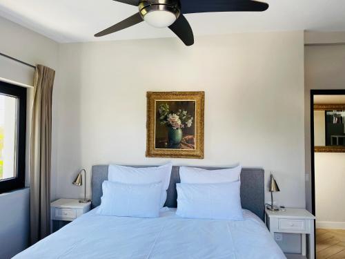 En eller flere senge i et værelse på Casa do Cerro Rental