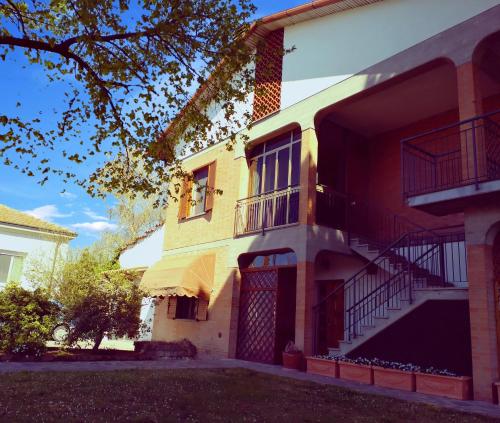 Budova, kde se bed and breakfast nachází