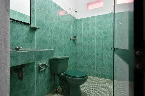 Koupelna v ubytování Hotel Costamar, Puerto Escondido