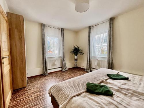 Posteľ alebo postele v izbe v ubytovaní Apartment Ausseerland - willkommen bei Freunden