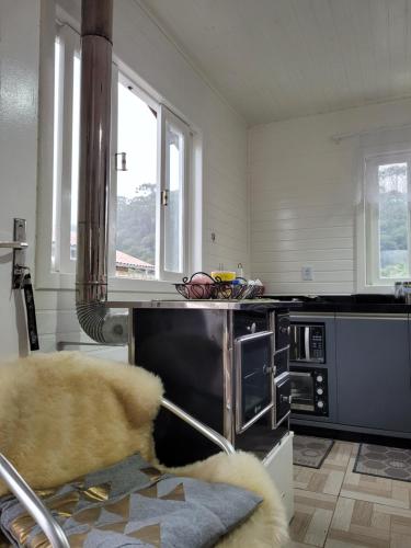 Kuchyň nebo kuchyňský kout v ubytování Casa de Campo