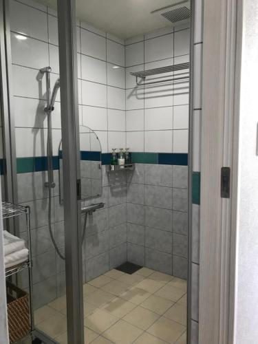 Kúpeľňa v ubytovaní YANBARU STAY ちゅら宿