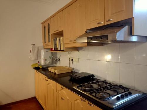 Kuchyň nebo kuchyňský kout v ubytování Riviera Hermitage