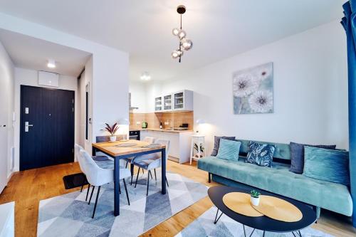 Zdjęcie z galerii obiektu LAGUNA Apartament "TURKUSOWY" Aleja Zwycięzców w Polanicy Zdroju