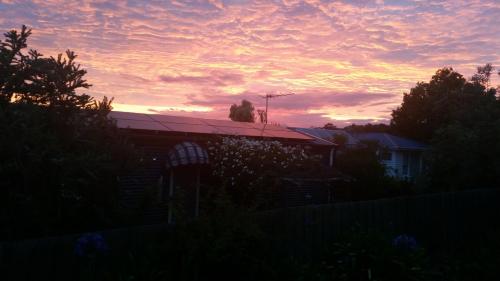 Amanecer o atardecer desde la casa o chalet o alrededores