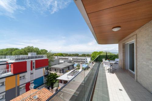 Balkón nebo terasa v ubytování Residenza Monica