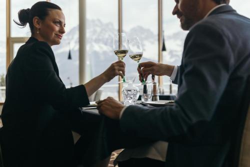 Getränke in der Unterkunft Das Kaiserblick 4 Sterne Superior