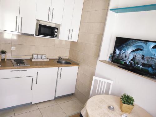 Dapur atau dapur kecil di Apartment Katica Mostar