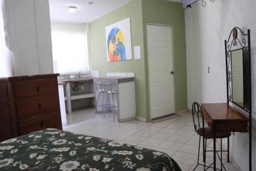 Una cocina o zona de cocina en Posada Las Graditas