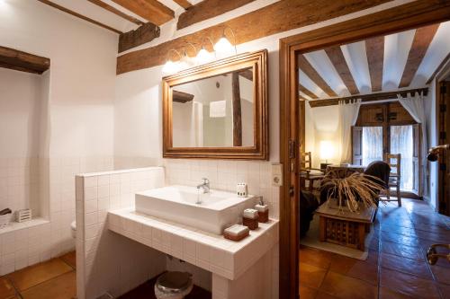 A bathroom at La Casa Grande