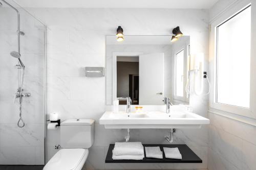 Koupelna v ubytování Hotel Cortezo