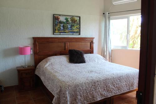 Cama o camas de una habitación en Posada Las Graditas