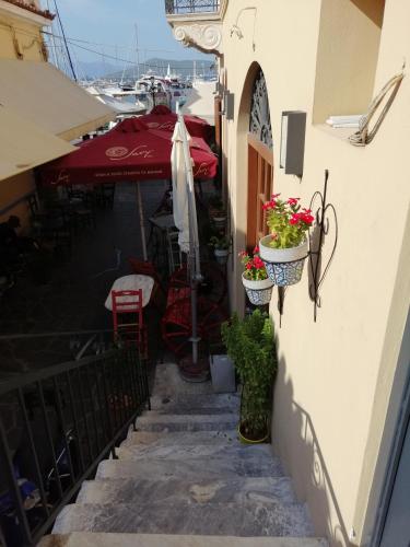 Μπαλκόνι ή βεράντα στο Aegina Port Apt 3