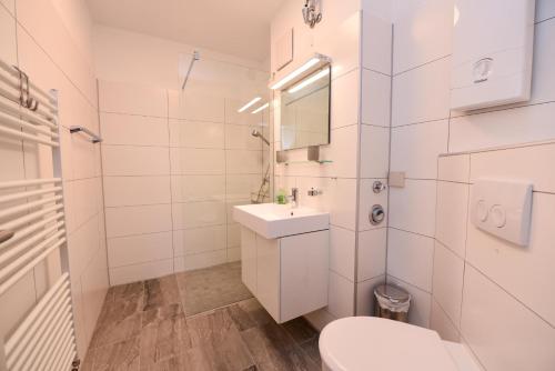 Kúpeľňa v ubytovaní Haus "Luv und Lee" Appartement LEE05