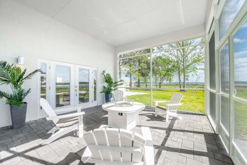 Posezení v ubytování Sumner Lake House 3B