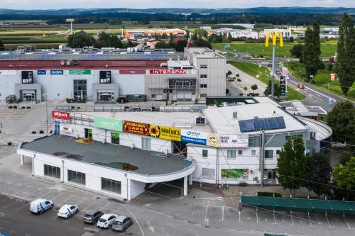 Letecký snímek ubytování Rooms Cipot