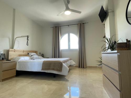 Ένα ή περισσότερα κρεβάτια σε δωμάτιο στο Casa Jairo