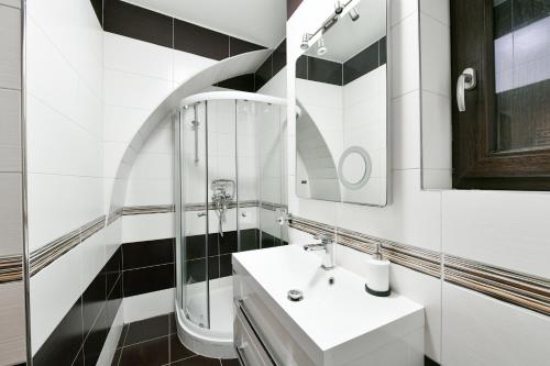 Koupelna v ubytování Apartmány Na Náměstí 85