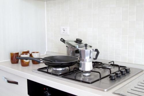 Kuchyň nebo kuchyňský kout v ubytování Cosy Apartment in Sal Rei - 38 sqm - Close to beaches