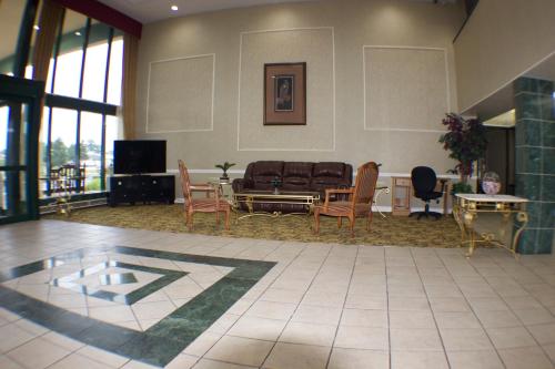 Area soggiorno di The Garden Inn