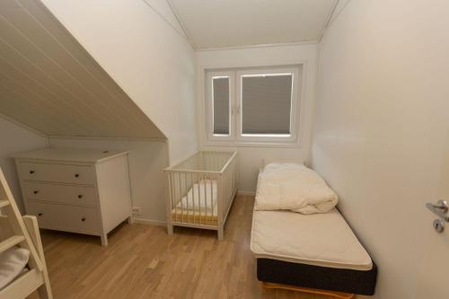 Ένα ή περισσότερα κρεβάτια σε δωμάτιο στο Four bedroom holiday cottage in Sirdal