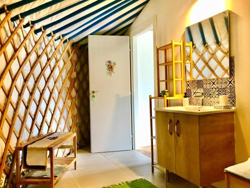 Gallery image of Exclusive Nirvana yurts Glamping in Kato Drys