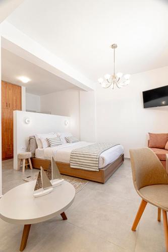 Katil atau katil-katil dalam bilik di Salvatore Villas