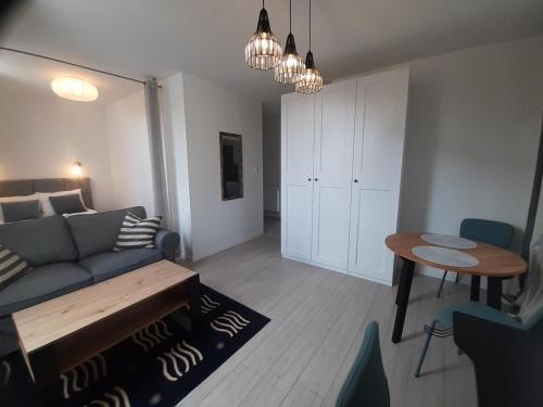 Ruang duduk di Apartamenty Nad Niwką