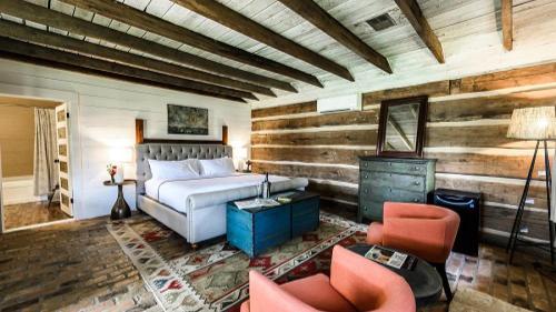 Posezení v ubytování Hotel Giles