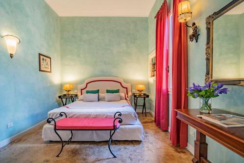 En eller flere senge i et værelse på Ca' Grassi 1 Venetian Apartment