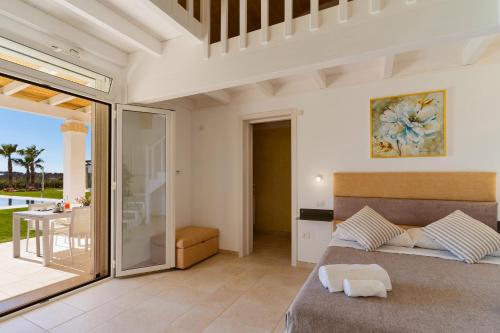 Postel nebo postele na pokoji v ubytování Dimora Fraschi