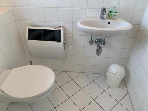 Et badeværelse på Friesenhof am Deich