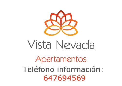 un logotipo para las activaciones de la nevaehada vista telefonelnformationalore en Vista Nevada Summer, en Sierra Nevada