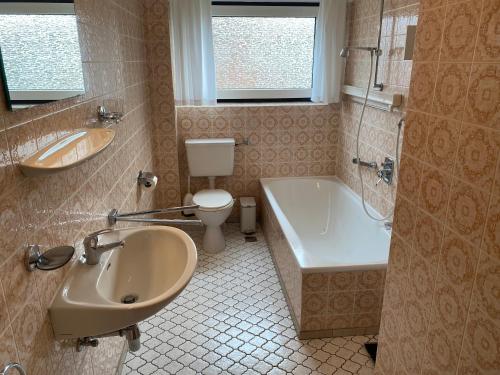 Koupelna v ubytování STOE3 Ferienwohnung Waack