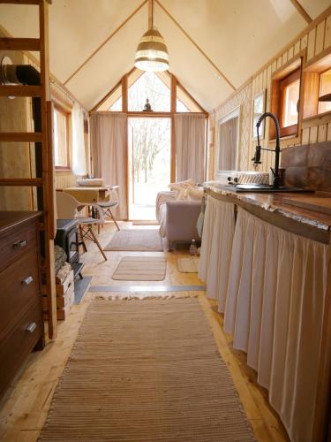 Dapur atau dapur kecil di Selanka Off road Hill View