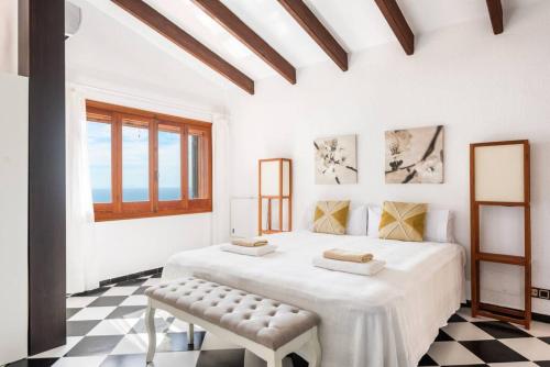 Postel nebo postele na pokoji v ubytování Villa Armonia